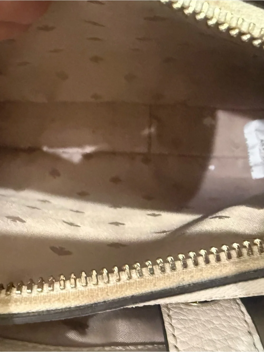kate spade New York Pebbled Leather Tote in Blush